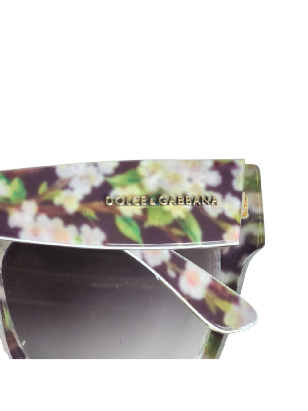DOLCE & GABBANA Floral Cat Eye Sunglasses DG4231 - Picture 8 of 10